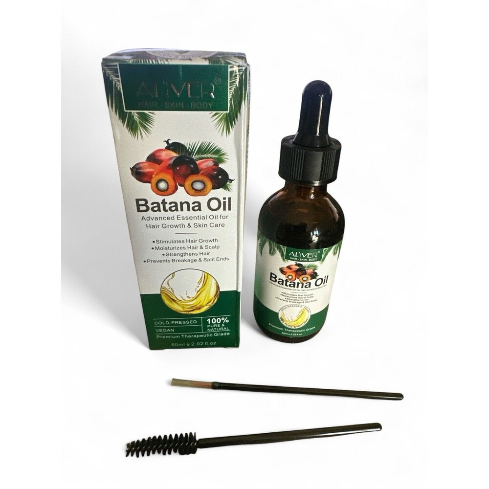 AL'Iver Batana Oil 100% Pure & Natural Cold Pressed Vegan 60ml for Hair Growth
